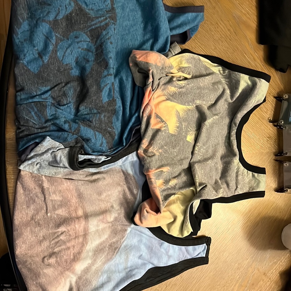 3 shirts
